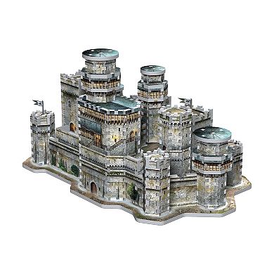 Wrebbit Game of Thrones - Winterfell 3D Puzzle: 910 Pcs