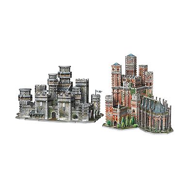 Wrebbit Game of Thrones - Winterfell 3D Puzzle: 910 Pcs