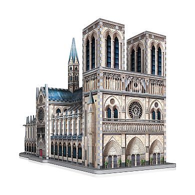 Wrebbit Castles & Cathedrals - Notre-Dame de Paris 3D Puzzle: 830 Pcs