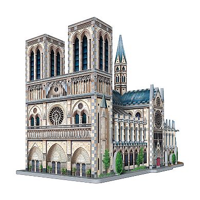 Wrebbit Castles & Cathedrals - Notre-Dame de Paris 3D Puzzle: 830 Pcs