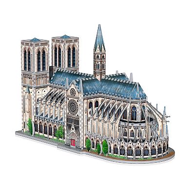Wrebbit Castles & Cathedrals - Notre-Dame de Paris 3D Puzzle: 830 Pcs