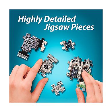 Wrebbit Castles & Cathedrals - Notre-Dame de Paris 3D Puzzle: 830 Pcs