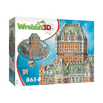 Wrebbit Castles & Cathedrals - Le Chateau Frontenac 3D Puzzle: 865 pc