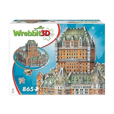 Wrebbit Castles & Cathedrals - Le Chateau Frontenac 3D Puzzle: 865 Pcs