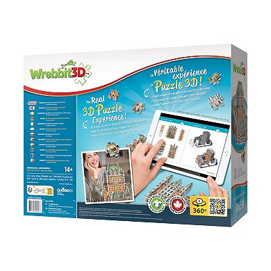 Wrebbit Castles & Cathedrals - Le Chateau Frontenac 3D Puzzle: 865 Pcs