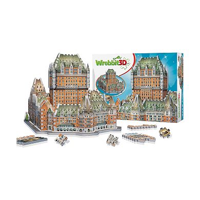 Wrebbit Castles & Cathedrals - Le Chateau Frontenac 3D Puzzle: 865 Pcs
