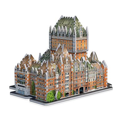 Wrebbit Castles & Cathedrals - Le Chateau Frontenac 3D Puzzle: 865 Pcs