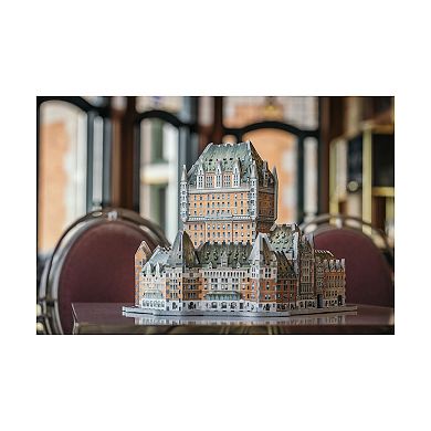 Wrebbit Castles & Cathedrals - Le Chateau Frontenac 3D Puzzle: 865 Pcs