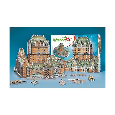 Wrebbit Castles & Cathedrals - Le Chateau Frontenac 3D Puzzle: 865 Pcs