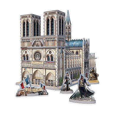 Wrebbit Assassin's Creed Unity - Notre-Dame 3D Puzzle: 860 Pcs