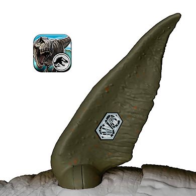 Mattel Jurassic World Bite 'N Blast Mosasaurus Action Figure with Mini Dilophosaurus