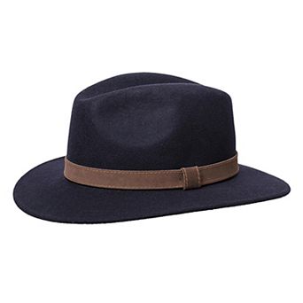 Wigens Men's Formal Wool Bosco Fedora Hat