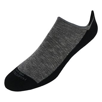 Marcoliani Men's Cushioned BiColor Invisible Sneaker Sock (1 Pair)