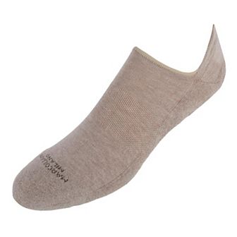Marcoliani Men's Cushioned Solid Colored Invisible Sneaker Sock (1 Pair)