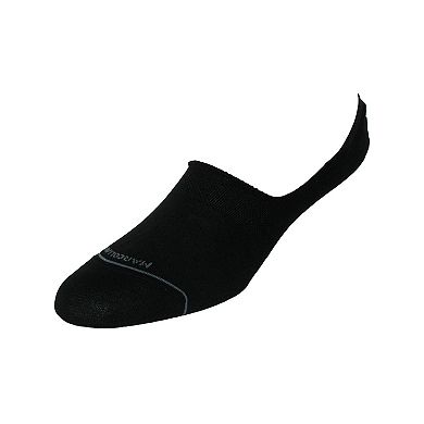 Marcoliani Men's Pima Cotton Solid Invisible Touch Sock Liners