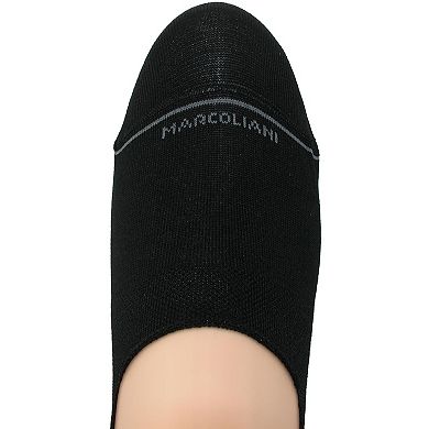 Marcoliani Men's Pima Cotton Solid Invisible Touch Sock Liners