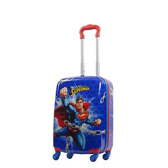 WB Superman Ful kids 20.5" Hard side spinner carry-on luggage