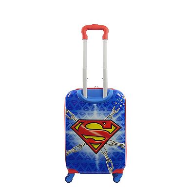 WB Superman Ful kids 20.5" Hard side spinner carry-on luggage