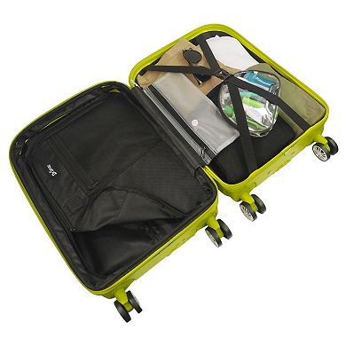 Dr. Seuss Grinch Ful 22" Caryon Suitecase spinner