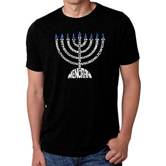 Menorah - Men's Premium Blend Word Art T-shirt