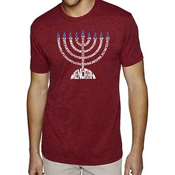 Menorah - Men's Premium Blend Word Art T-shirt