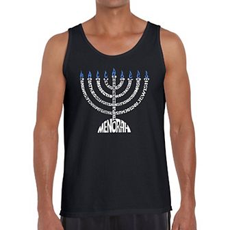 Menorah - Men's Word Art Tank Top