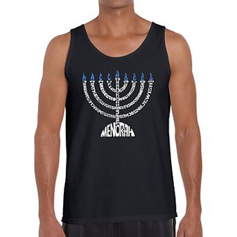 Menorah - Men's Word Art Tank Top