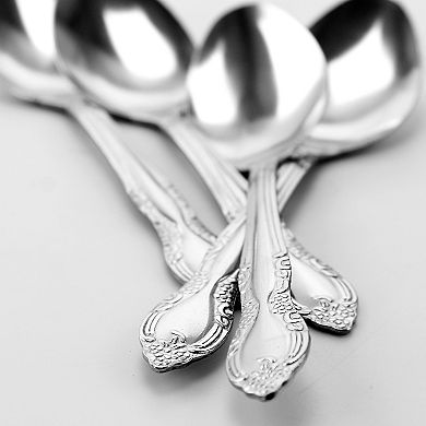 24 Piece Stainless Steel Teaspoon Set