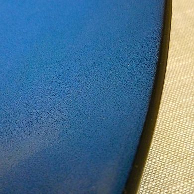 16-Piece Soft Square Dinnerware Set in Blue