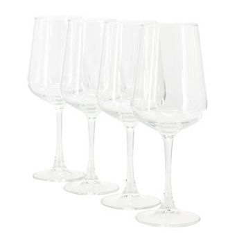 4 pc 15.4 Ounce Classic Wine Glass Set
