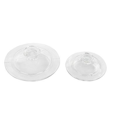 Canister 4 Piece 2.1 and 1 Quart Glass Canister Set