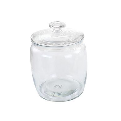 Canister 4 Piece 2.1 and 1 Quart Glass Canister Set
