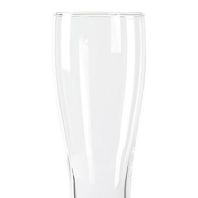 8 Piece 15.6 Ounce Tall Pub Glass Set in Clear