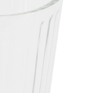 4 Piece 16 Ounce Glass Tumbler Set