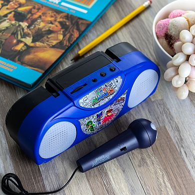 Portable Radio Karaoke with Microphone