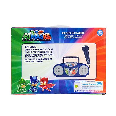 Portable Radio Karaoke with Microphone