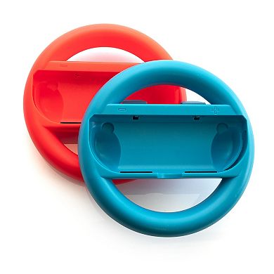 Nintendo Switch Steering Wheels in Red and Blue