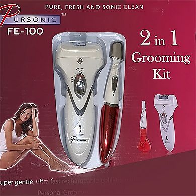 Pursonic Epilator and Personal Groomer Bikini Trimmer