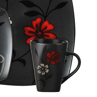 16-Piece Evening Blossom Dinnerware Set