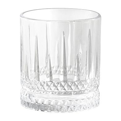 4 Piece 13 Ounce Iceberg Double Old-Fashioned Glass Set