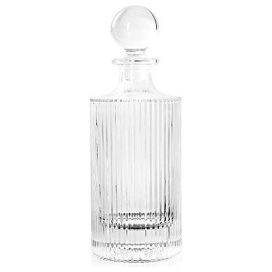 5 Piece Decanter and Double Old Fashioned Glasses Set