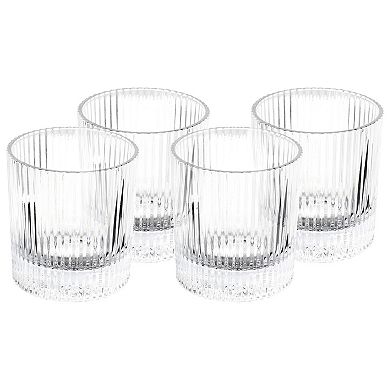 5 Piece Decanter and Double Old Fashioned Glasses Set