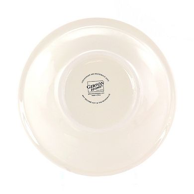 12 Piece Hand Painted Durastone Dinnerware Set in Green