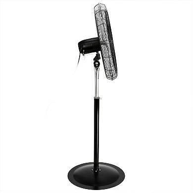 30 Inch Industrial Heavy Duty Pedestal Oscillating Metal Stand Fan