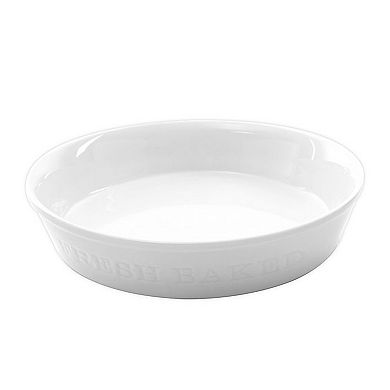 9.5 Inch Round Porcelain Fresh Baked Pie Plate