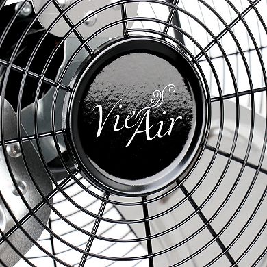 20 Inch Twin Pack Industrial Tilting High Velocity 3 Speed Metal Floor Fan