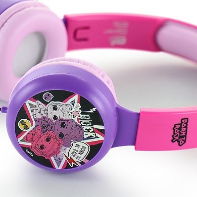Kid-Safe Diva Headphones in Pink and Blue