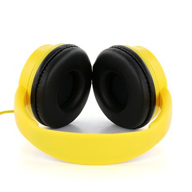 Over The Ear Wired Headphones in Yellow