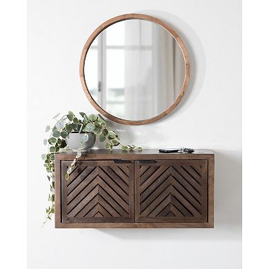 Mezzeta Decorative Wood Wall Cabinet
