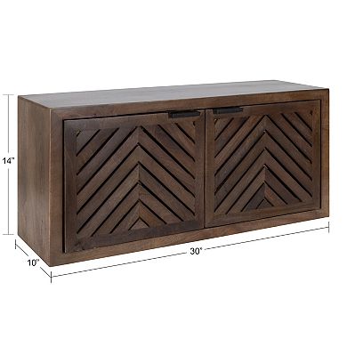 Mezzeta Decorative Wood Wall Cabinet